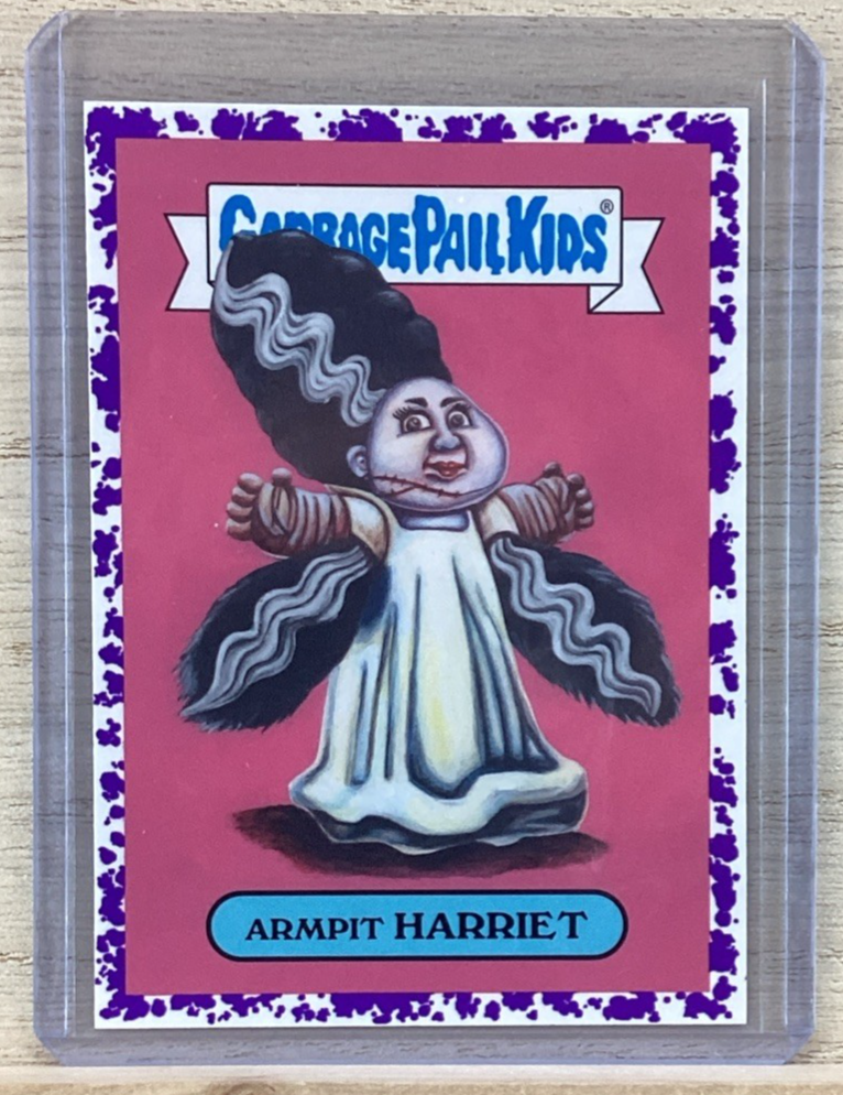 2018 Topps Garbage Pail Kids - Armpit Harriet - Purple