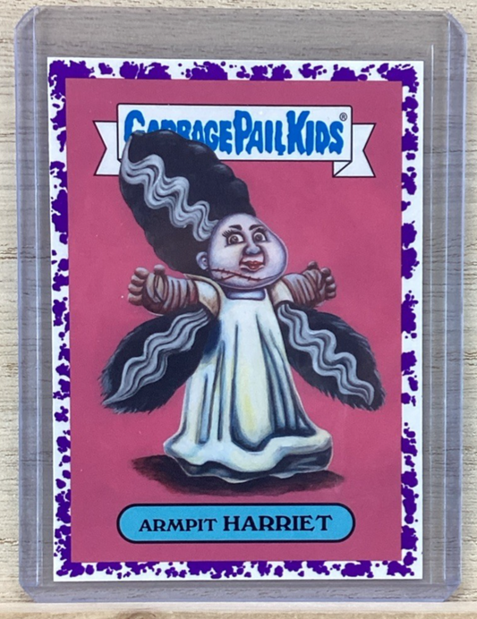 2018 Topps Garbage Pail Kids - Armpit Harriet - Purple