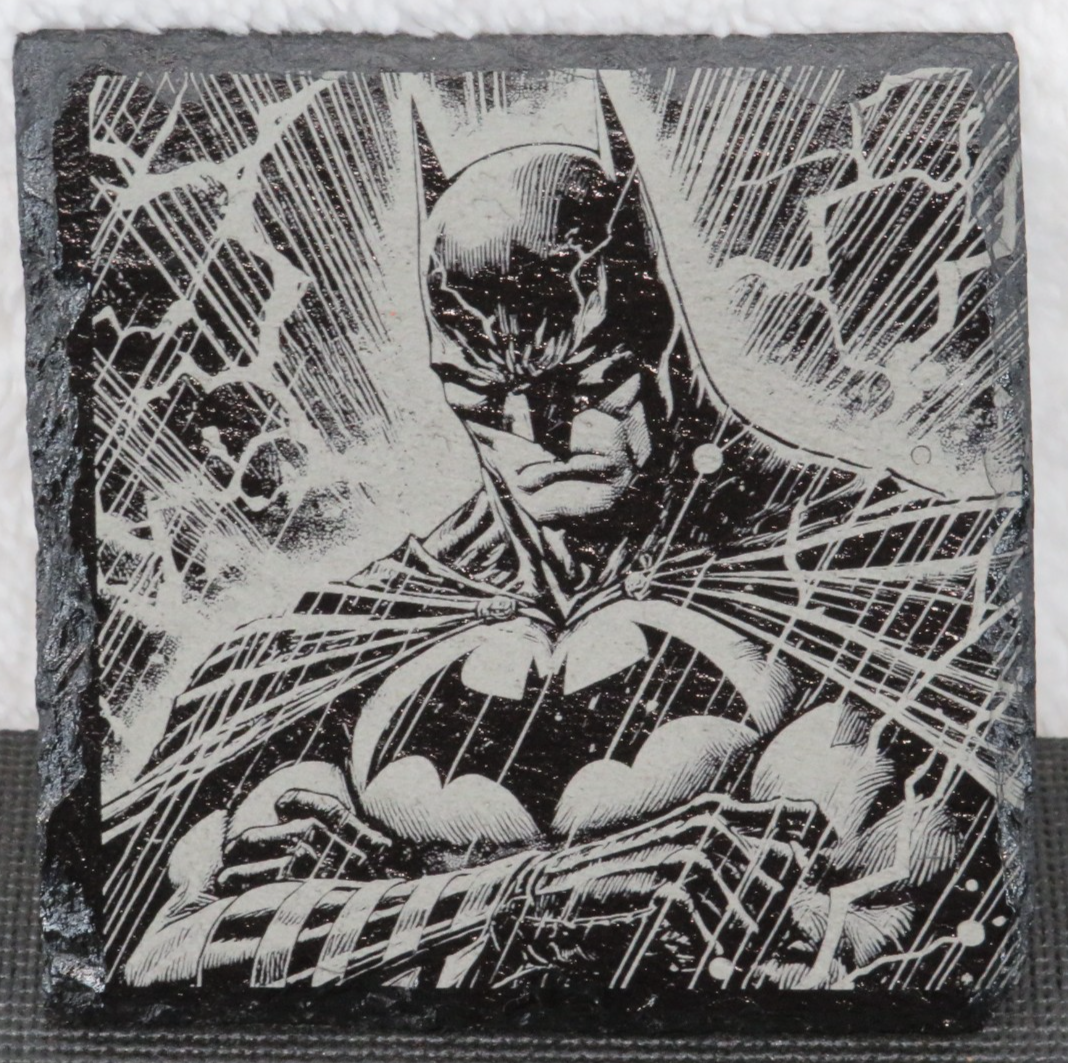 Laser Engraved Slate Coaster - BM5