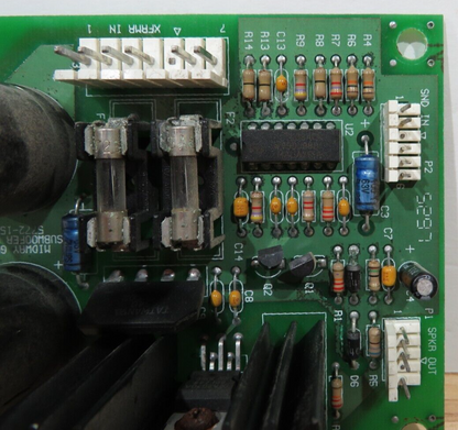 Midway Games Subwoofer Amp PCB 5772-15570-01