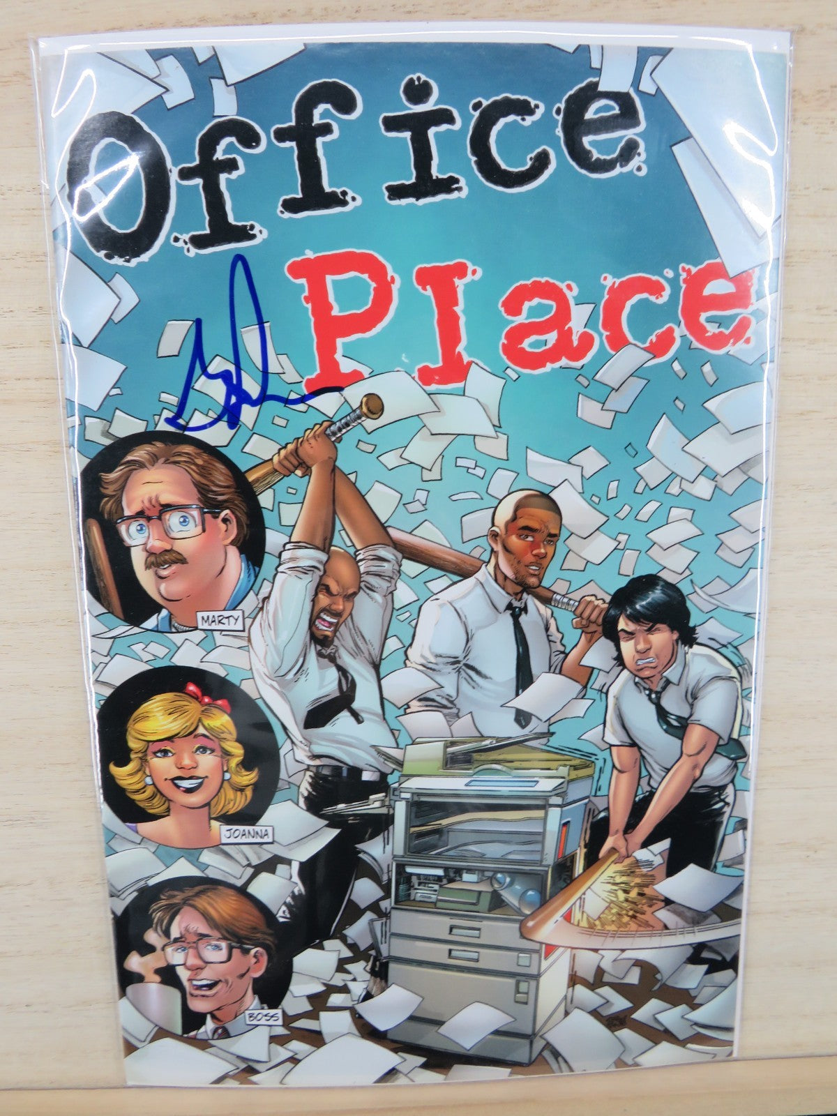 Office Place - Aequitas Comic Signed By Marty Rosson - 2020