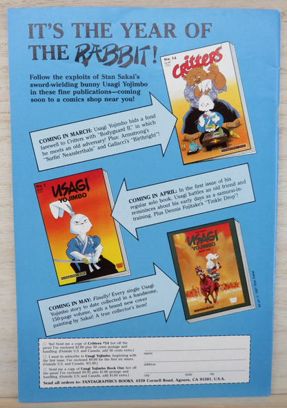Amusing Stories #1 - Renegade Press Comic - March 1986