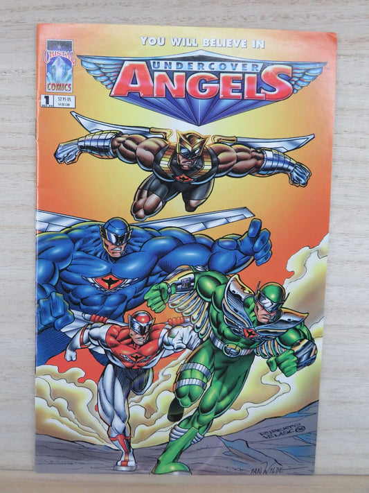 Undercover Angels #1 Oct 1996 - Cristal Comics