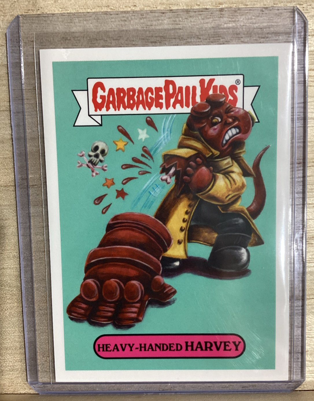2018 Topps Garbage Pail Kids - Heavy Handed Harvey