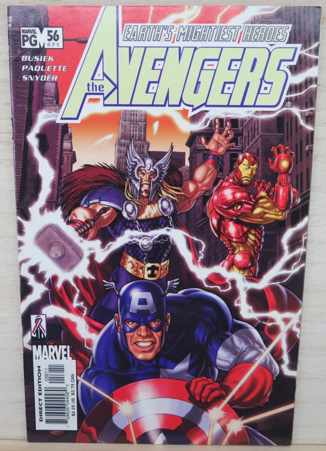 The Avengers Earth's Mightiest Heroes #56 (#471  2002, Marvel)