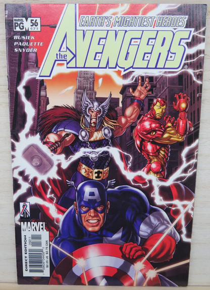The Avengers Earth's Mightiest Heroes #56 (#471  2002, Marvel)