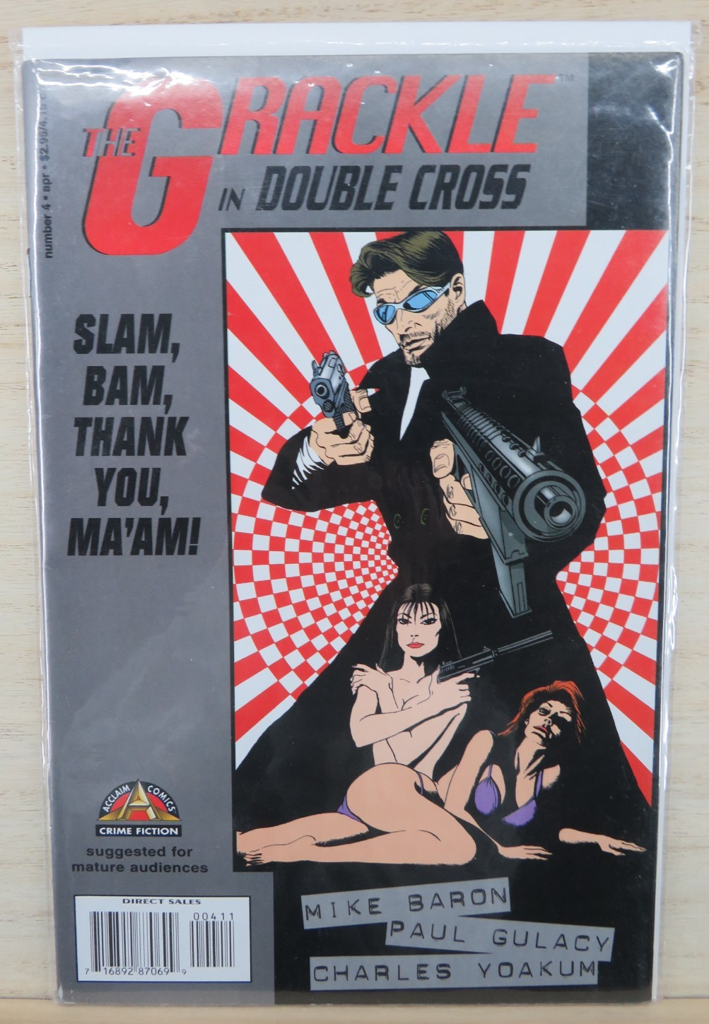The Grackle in Double Cross #4 - April 1997 - Acclaim Comics