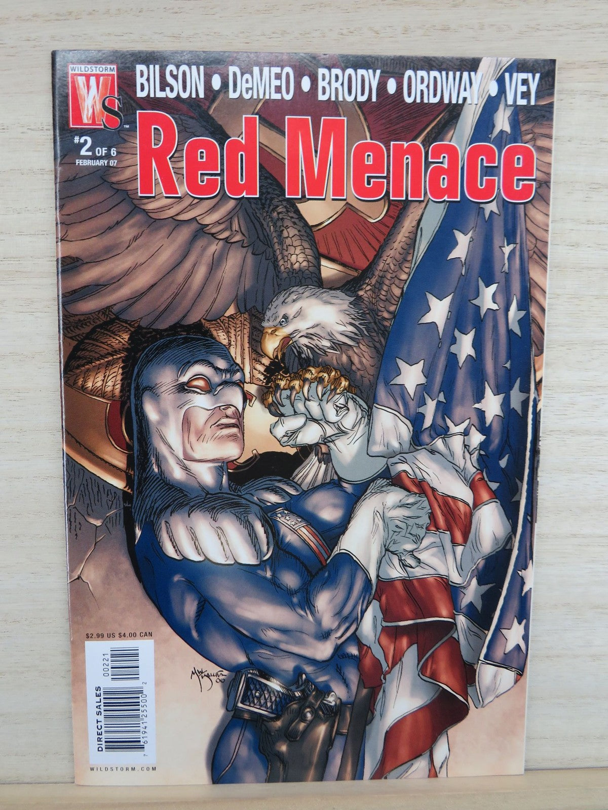 Red Menace #2 of 6 Feb 2007 - Wildstorm Comic