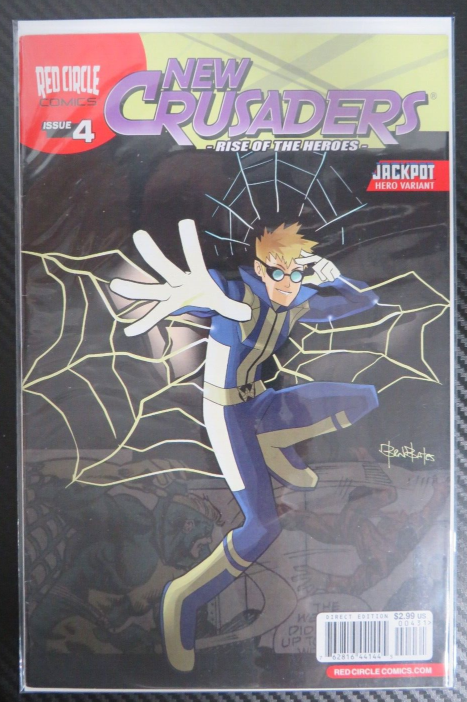 New Crusaders Rise of the Heroes #4 - Red Circle Comics - Jackpot Hero Variant