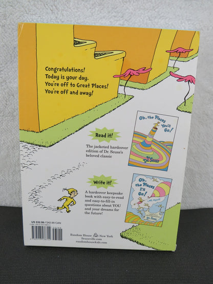 Dr. Seuss 2 Books: Oh The Places You'll Go Read It! Write It! Collection