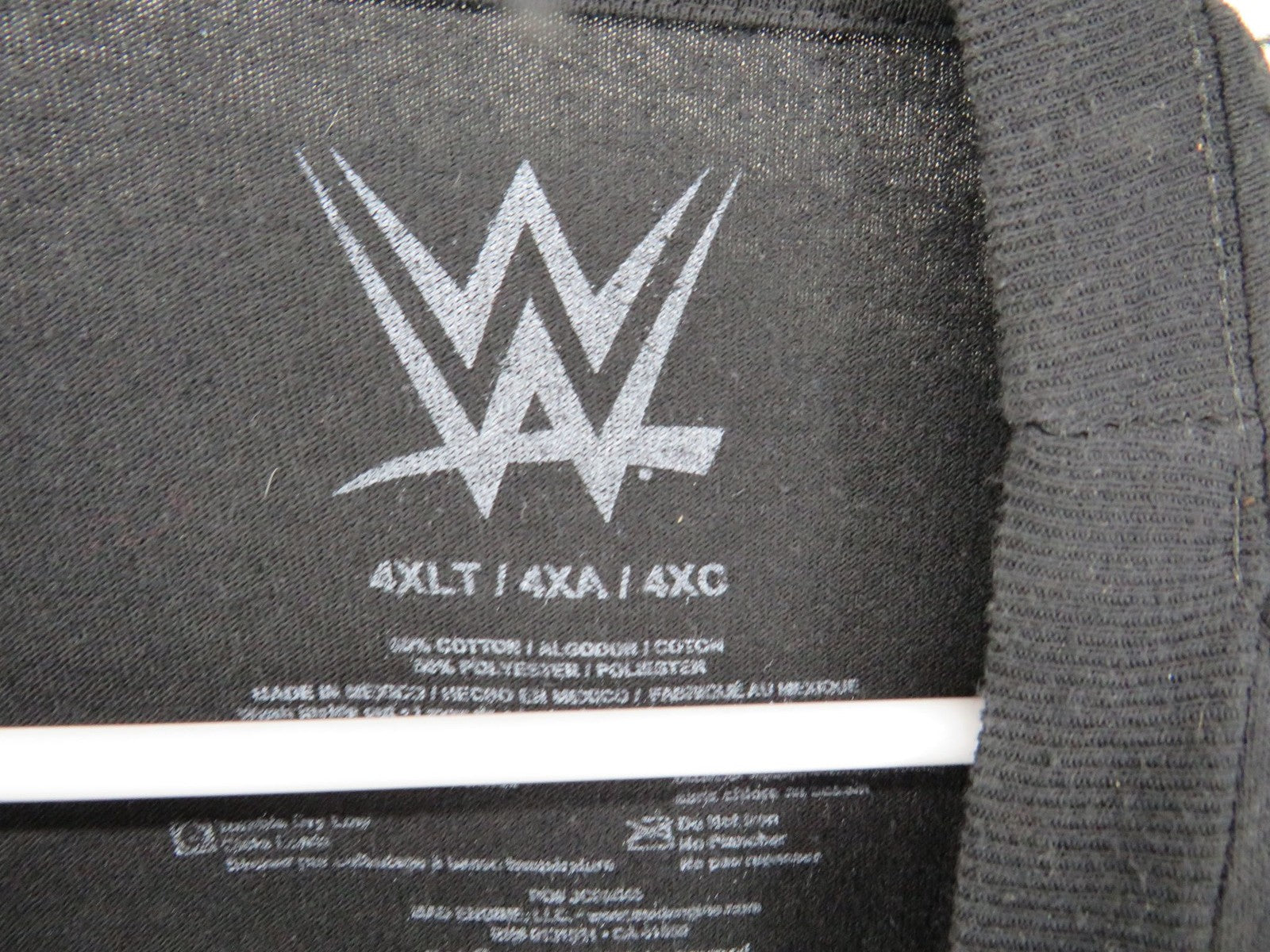 WWE WrestleMania T-Shirt - Men's 4XLT - Ultimate Warrior vs Hulk Hogan