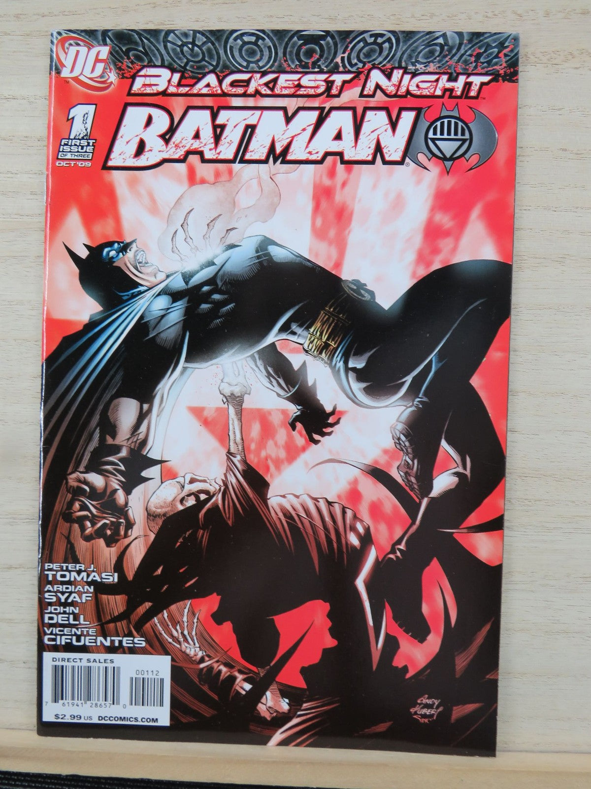 Blackest Night Batman #1 Oct 2009 - DC Comic1