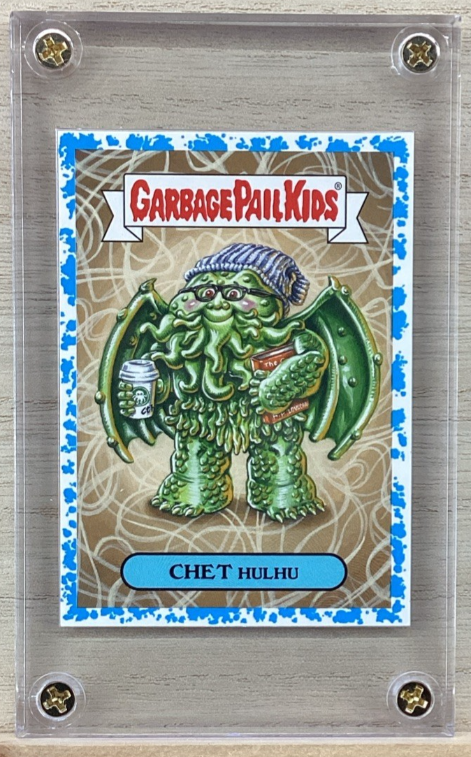 2018 Topps Garbage Pail Kids - Chet Hulhu - Blue 43/99