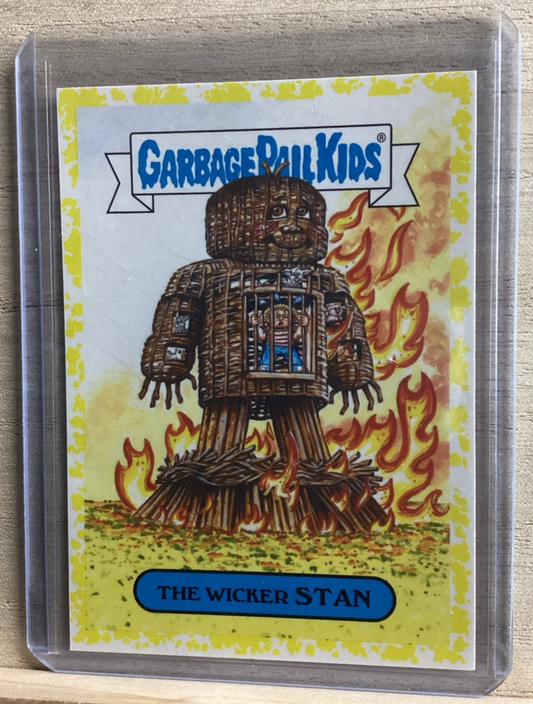 2018 Topps Garbage Pail Kids - The Wicker Stan - Yellow