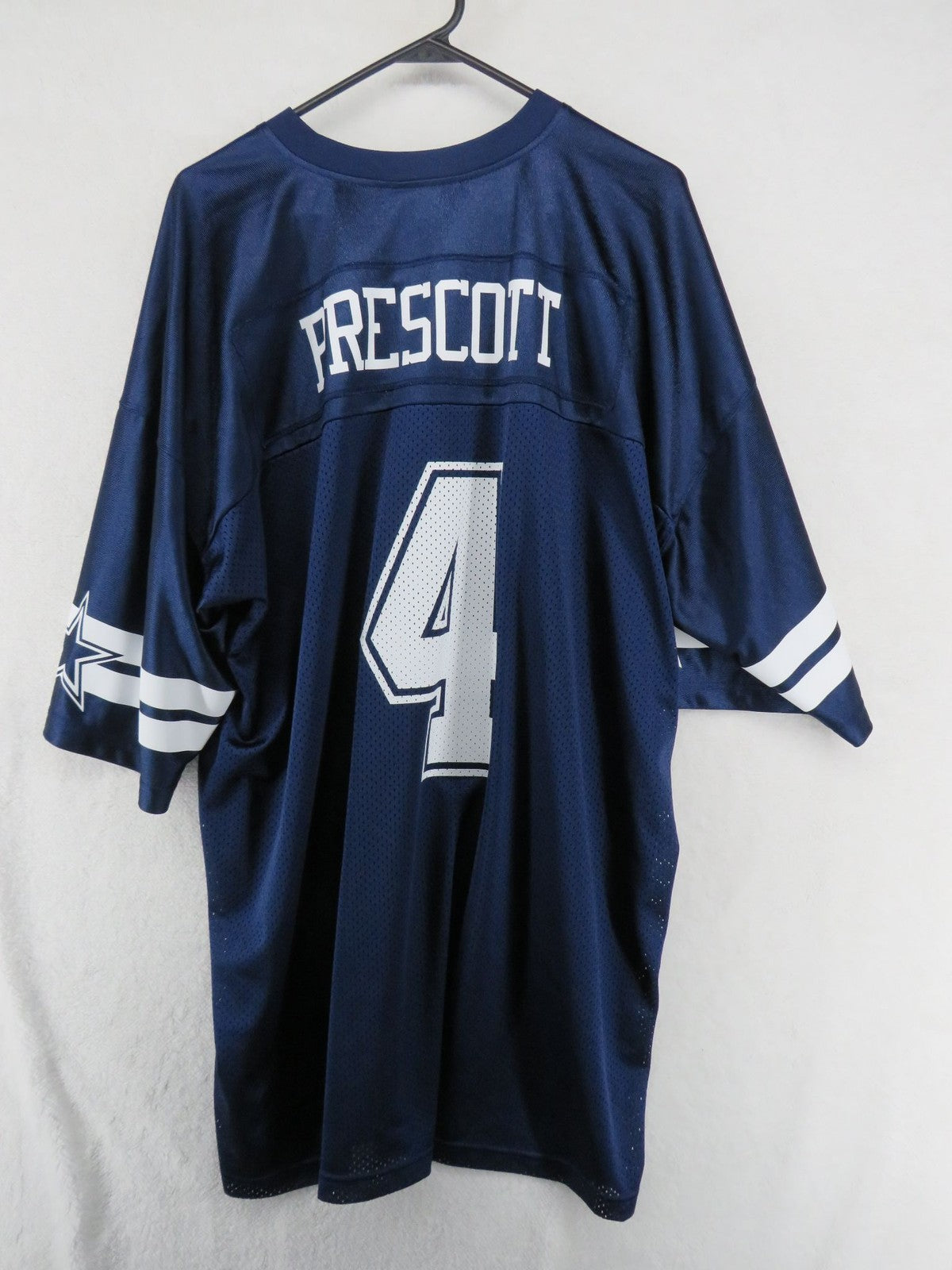 Dallas Cowboys Authentic Apparel Jersey - Men's 2XL - Dak Prescott #4