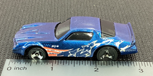 Hot Wheels Chevrolet Camaro Z28 Blue Stars & Stripes Diecast Car