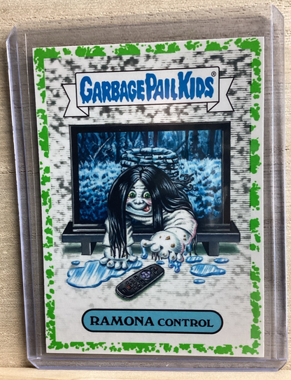 2018 Topps Garbage Pail Kids - Ramona Control - Green