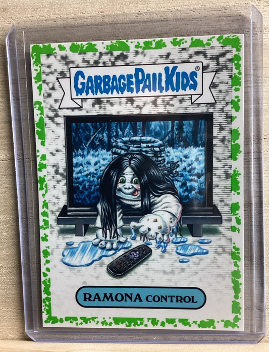 2018 Topps Garbage Pail Kids - Ramona Control - Green