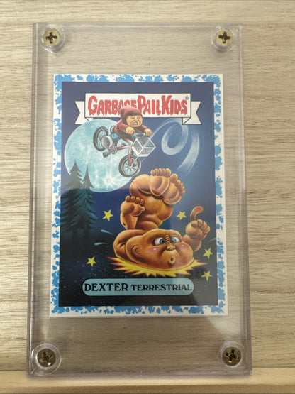 2018 Topps Garbage Pail Kids - DEXTER TERRESTRIAL - Blue 92/99