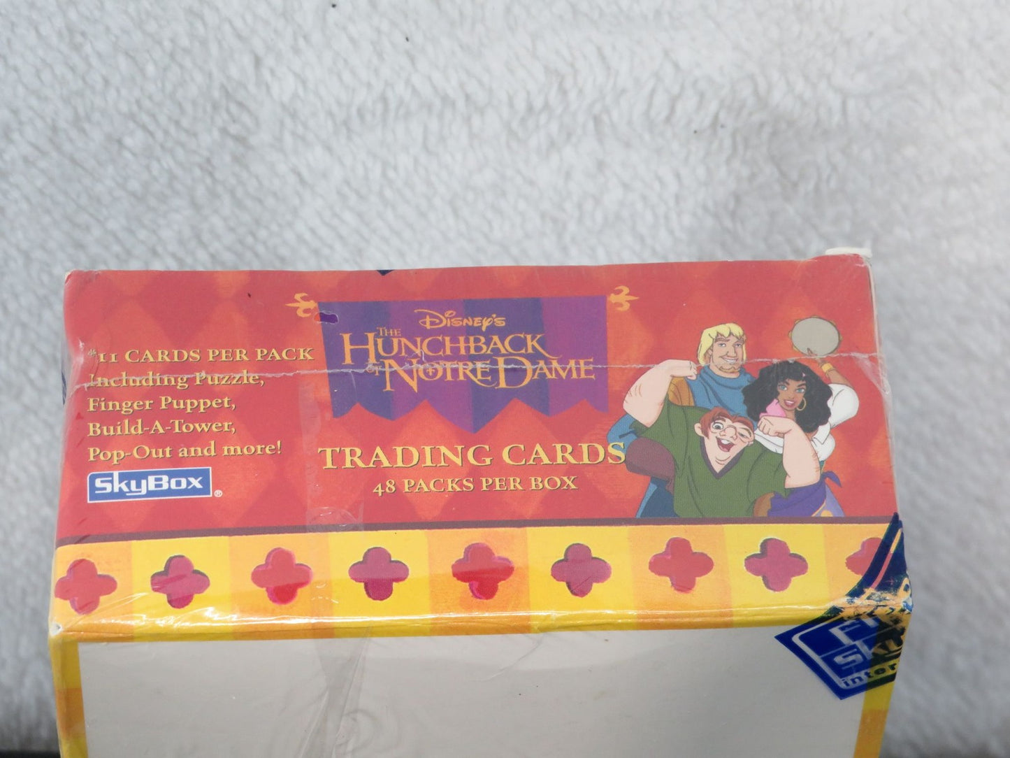 Disney The Hunchback Of Notre Dame Trading Cards Box SkyBox Sealed 48 Packs