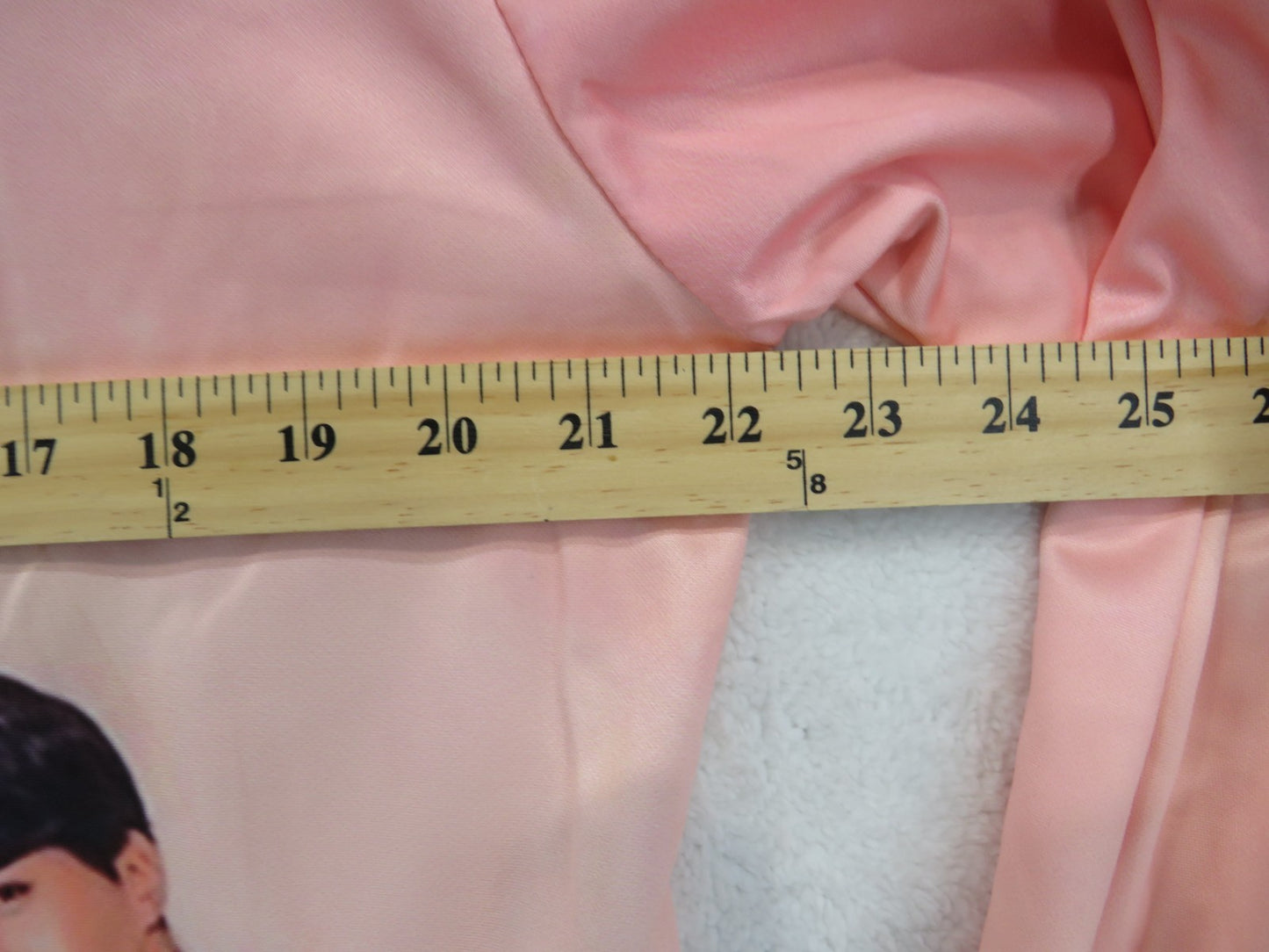 BTS Peach/Pink Color Long Sleeve Hoodie - Size Medium