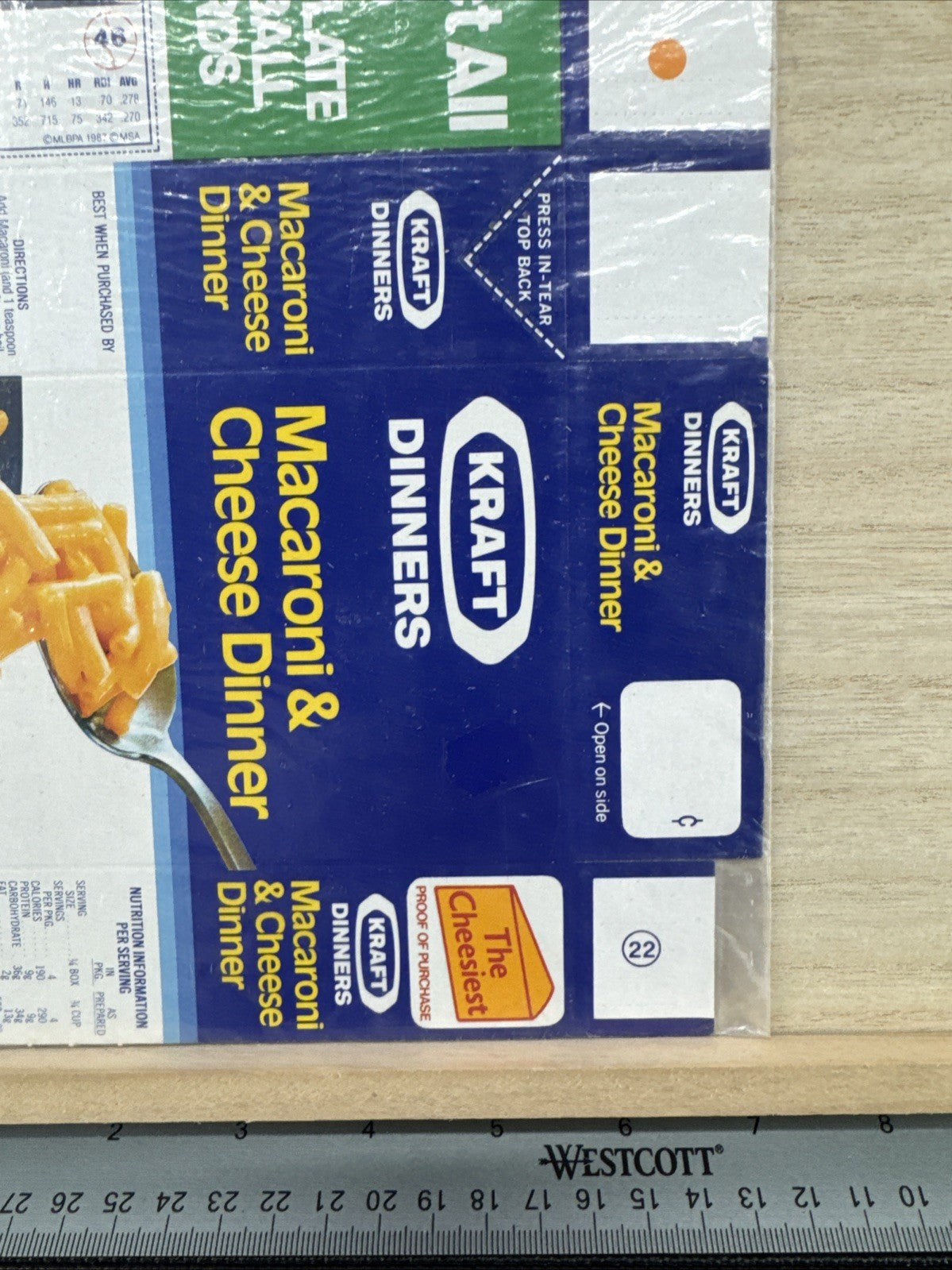 1987 Kraft Home Plate Heroes Never Folded Panel - George Bell Chili Davis