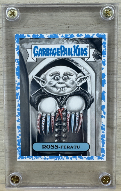 2018 Topps Garbage Pail Kids - Ross Feratu - Blue 38/99