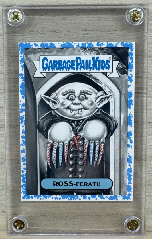 2018 Topps Garbage Pail Kids - Ross Feratu - Blue 38/99