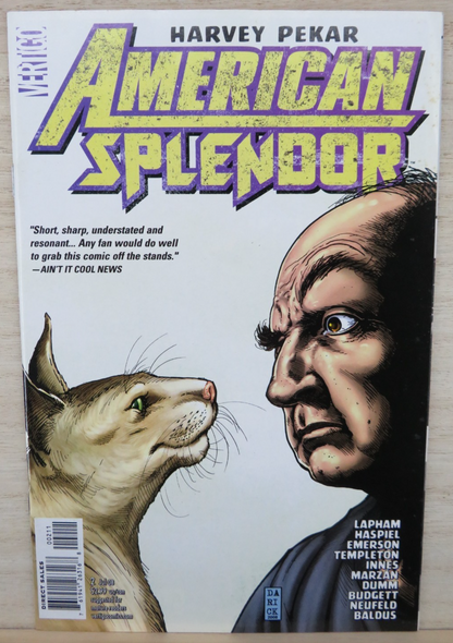 American Splendor #2 - 2008 Vertigo Comic