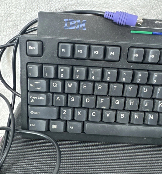 IBM PC QWERTY Keyboard Model KB-9930 - Black