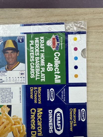 1987 Kraft Home Plate Heroes Never Folded Panel - Cory Snyder Steve Garvey
