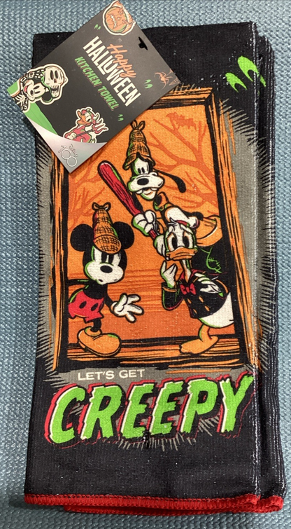Disney Halloween Kitchen Towels - Let's Get Creepy - 2 pk