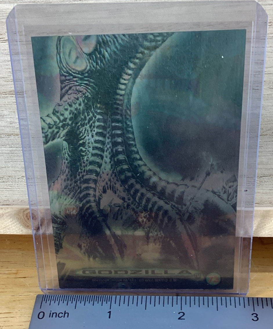 1998 Toho GODZILLA Movie Holographic Motion card #73
