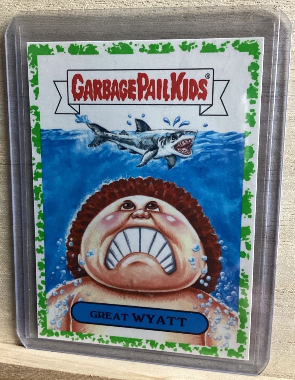 2018 Topps Garbage Pail Kids - Great Wyatt - Green