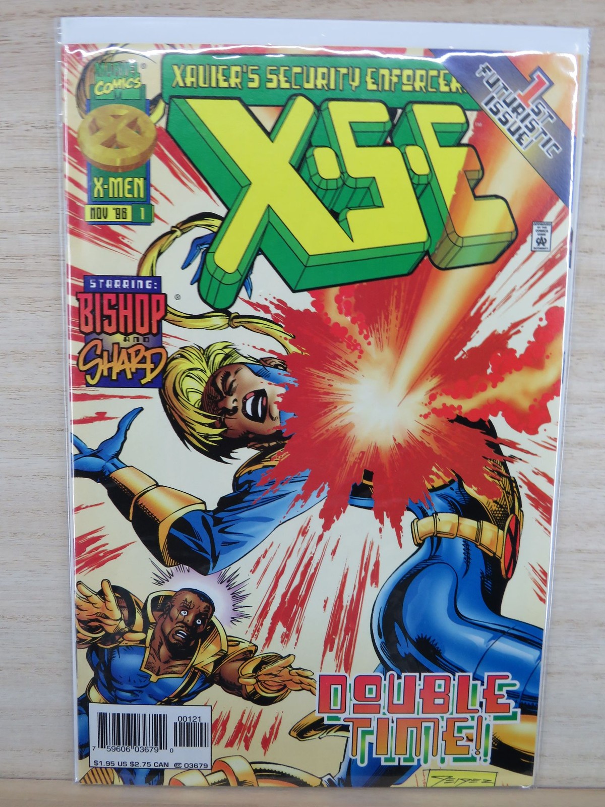 XSE #1 November 1996 Xavier Security Enforcers - Marvel Comic - Cover B