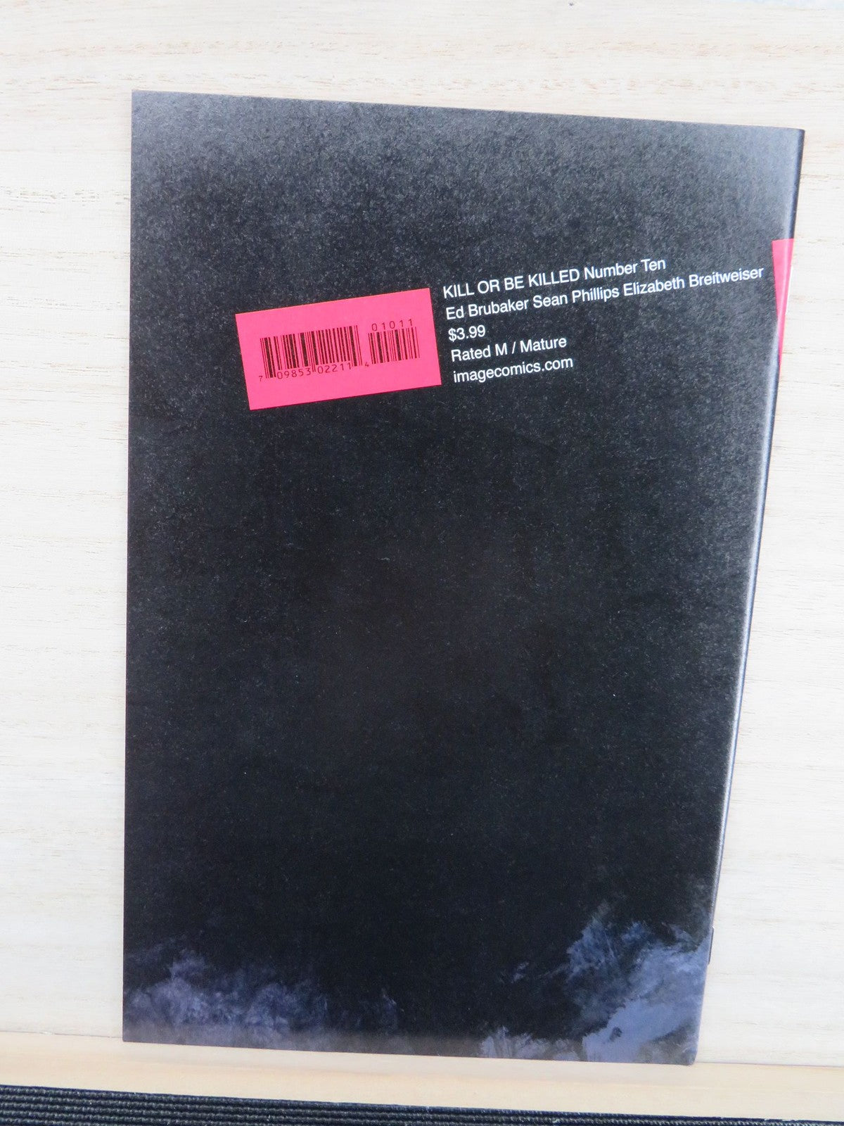 Kill or Be Killed #10 - Image Comics