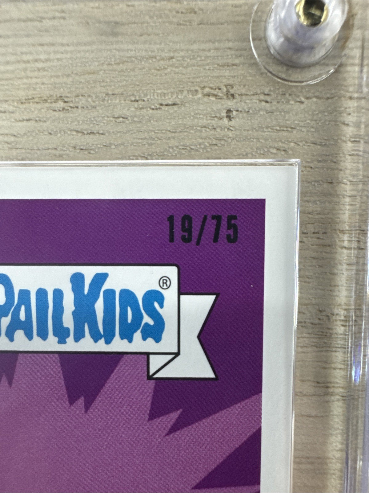 2018 Topps Garbage Pail Kids - Kurt Tussle - Red 19/75