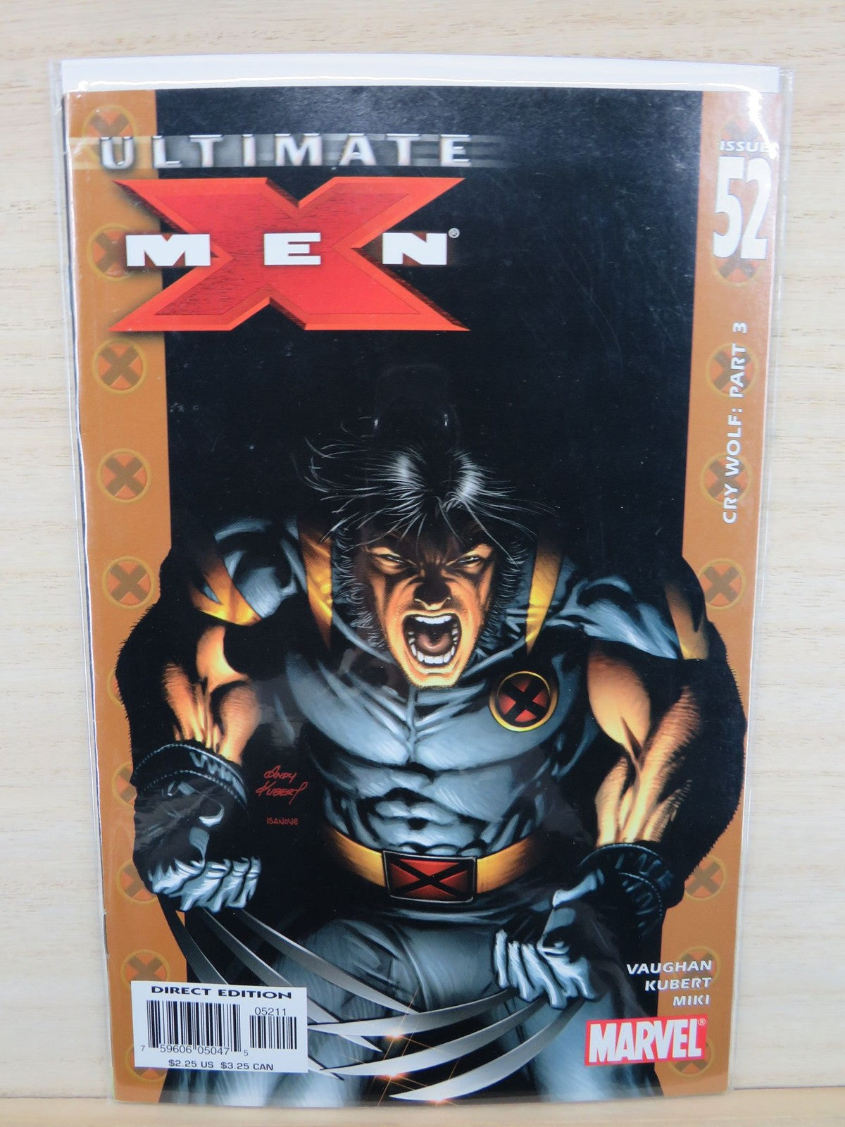 Ultimate X-Men #52 Cry Wolf: Part 3 - Marvel Comic - 2004