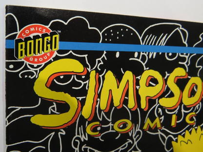 Simpsons Comics #3 1994 Double Side Flip Book Krusty Klown Bongo Comics Group