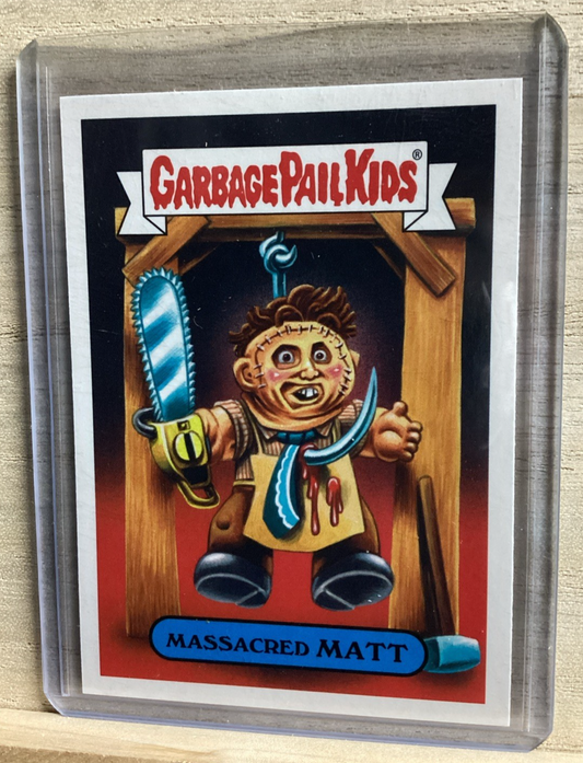 2018 Topps Garbage Pail Kids - Massacred Matt