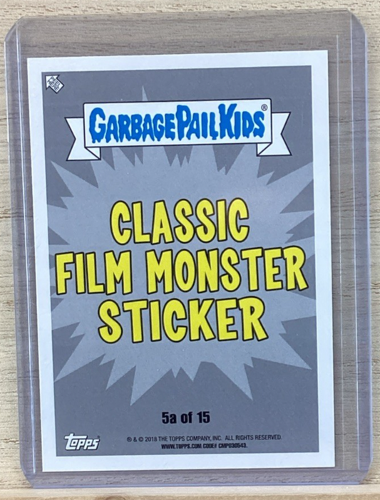 2018 Topps Garbage Pail Kids - Jumping Jack - Yellow