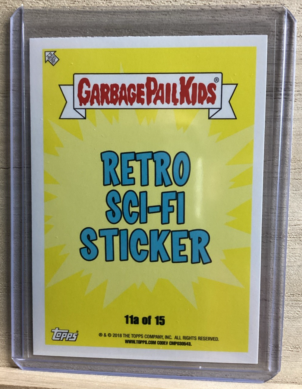 2018 Topps Garbage Pail Kids - Rampagin Robby