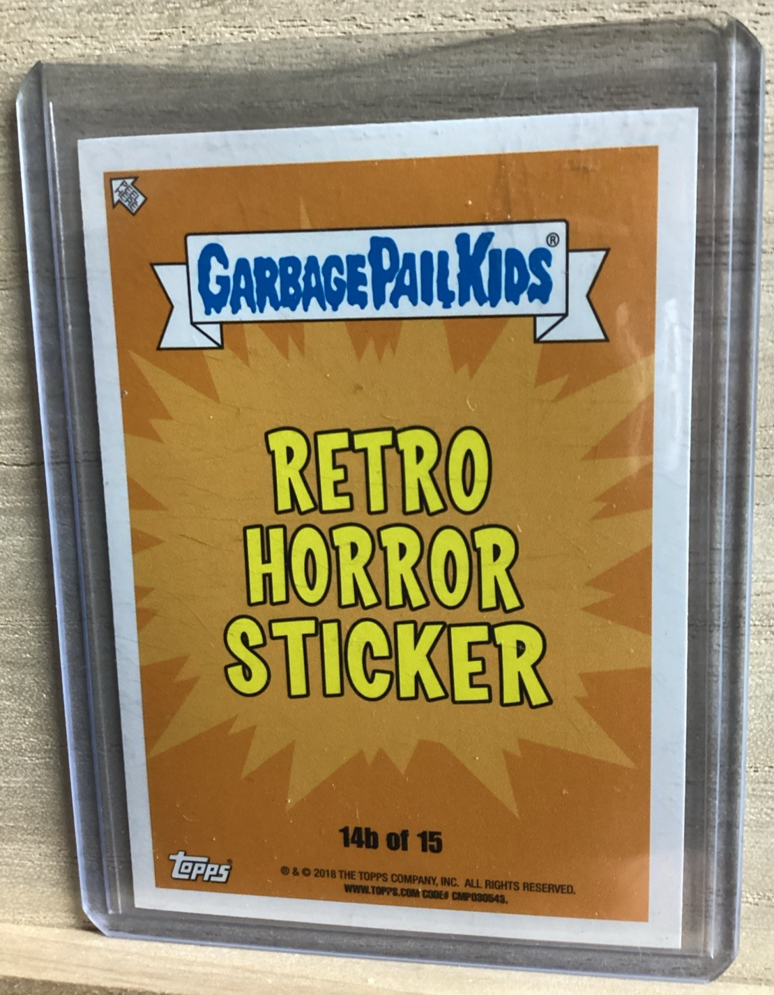 2018 Topps Garbage Pail Kids - Lars of Darkness - Green
