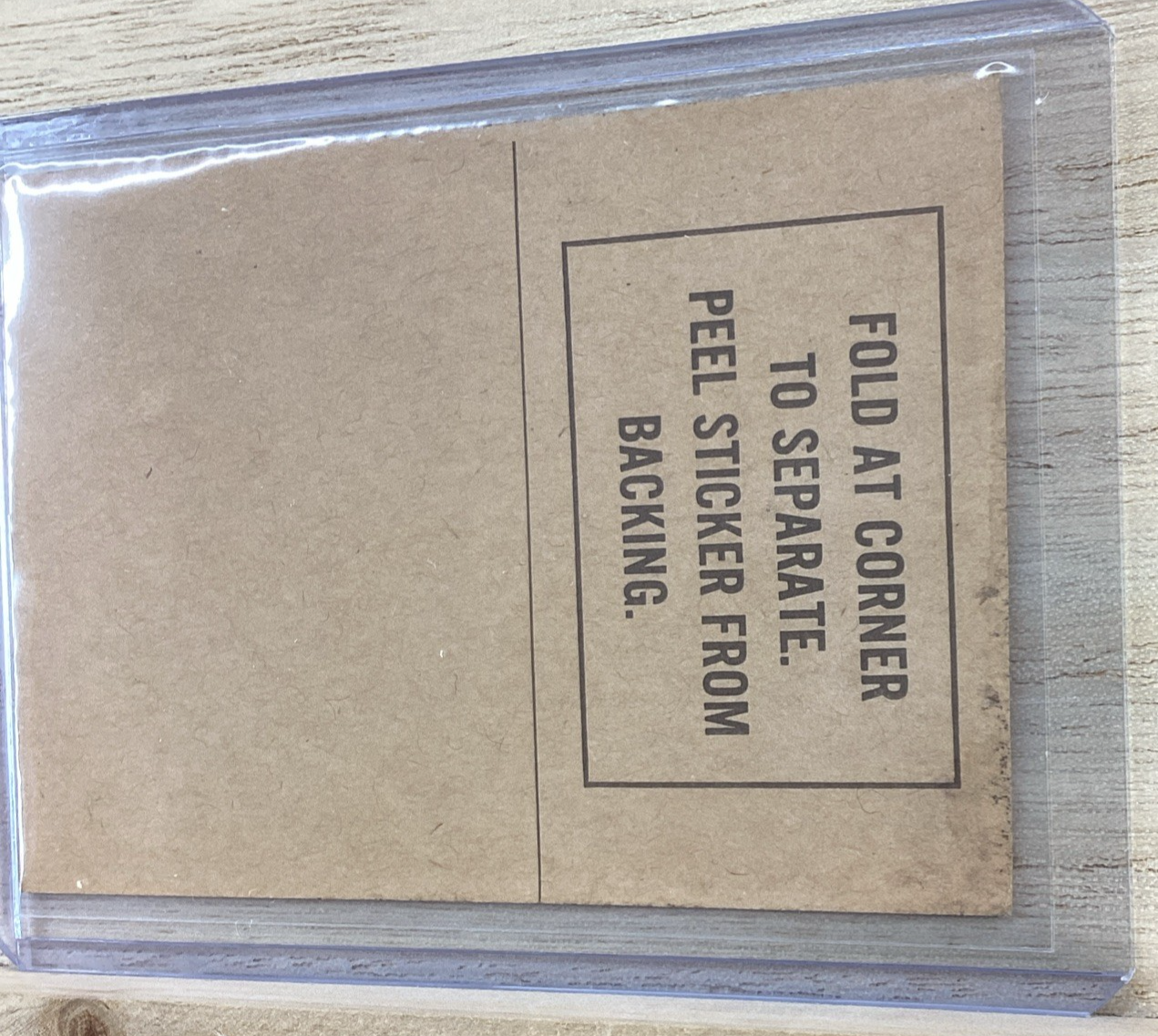 1974 Fleer Sticker Card - Barber Car - GEORGE BARRIS KUSTOM CARS
