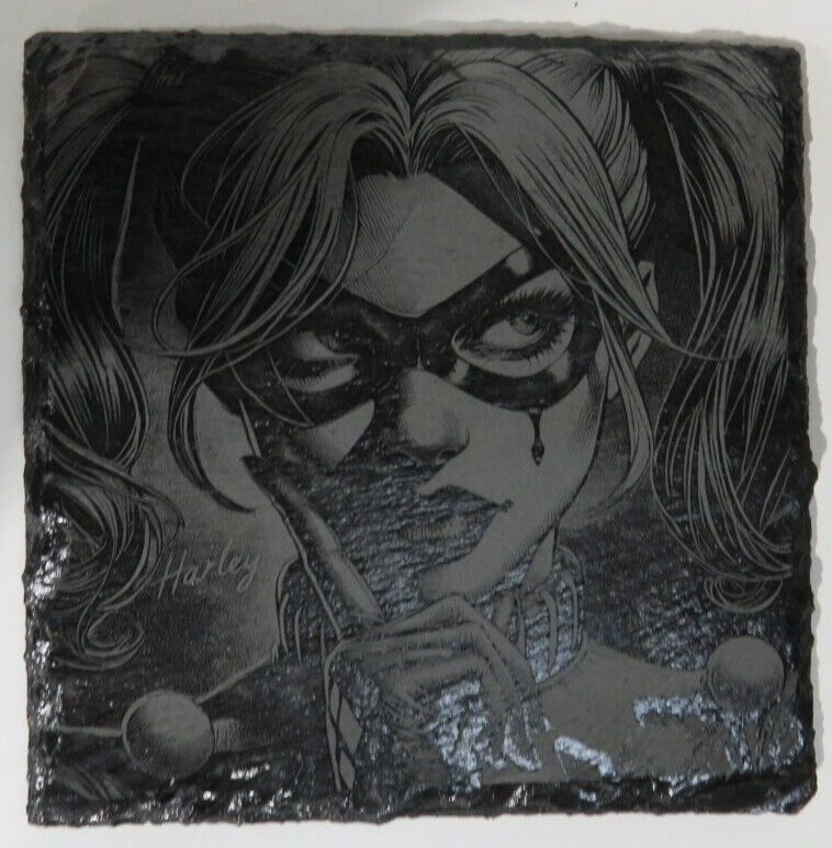 Laser Engraved Slate Coaster - HQ