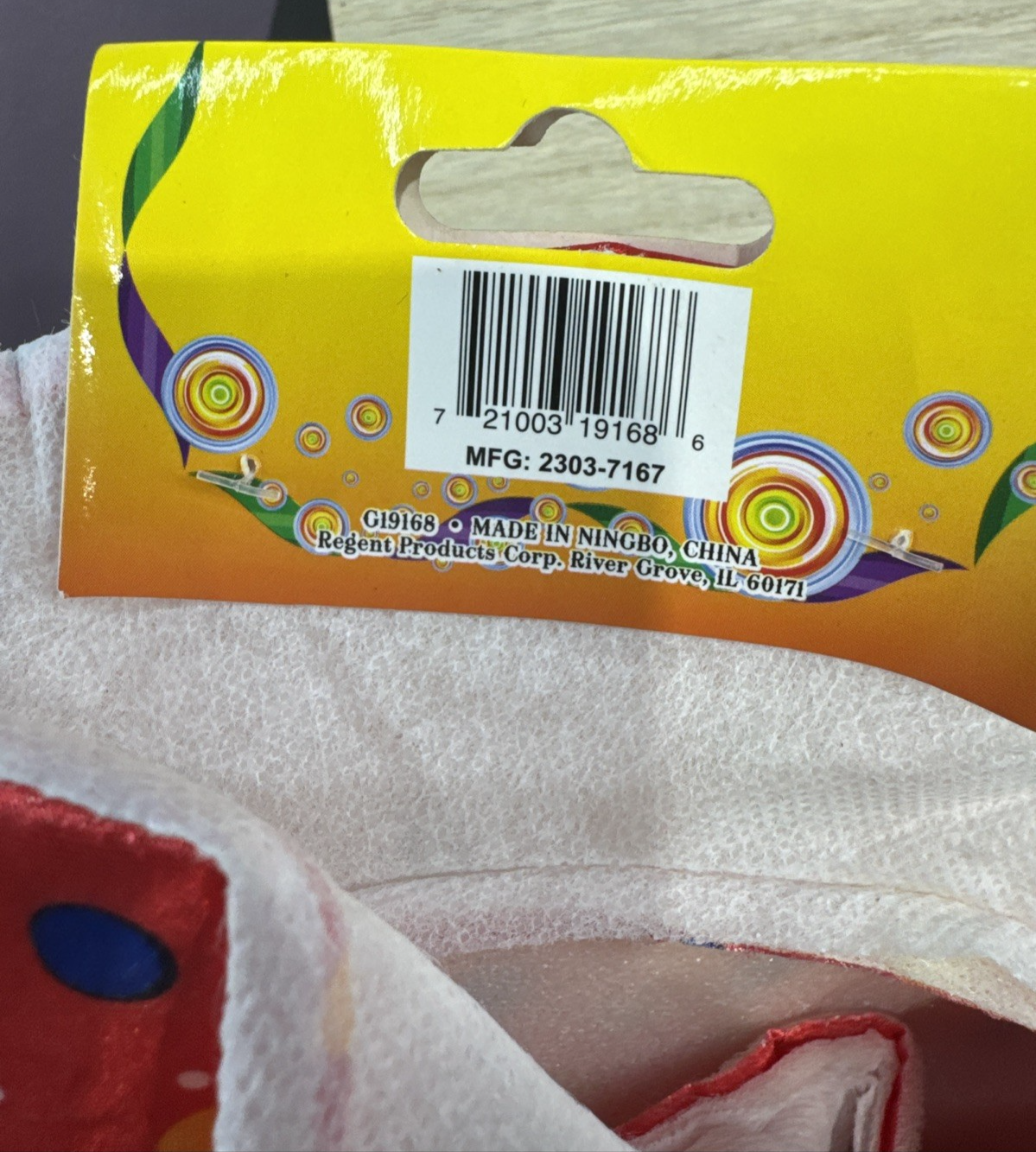 Clown Hat - Red Polka Dot