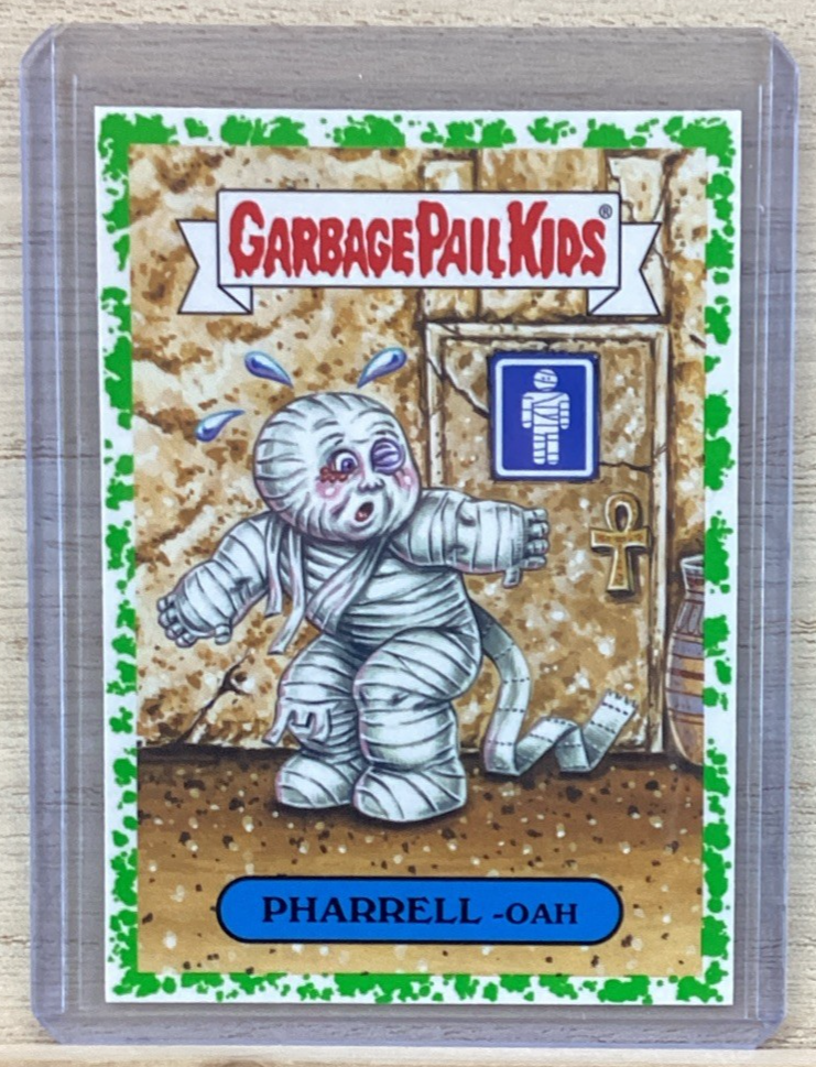 2018 Topps Garbage Pail Kids - Pharrell Oah - Green