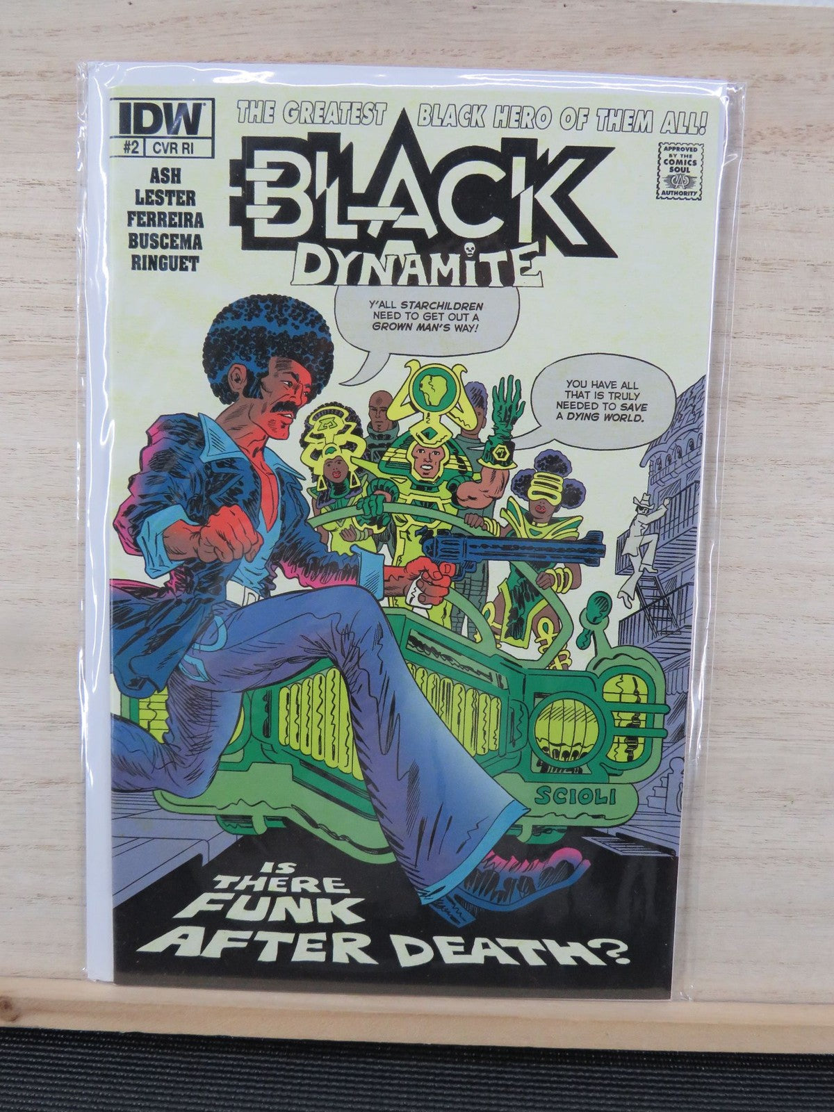 Black Dynamite #2 - IDW Comic0