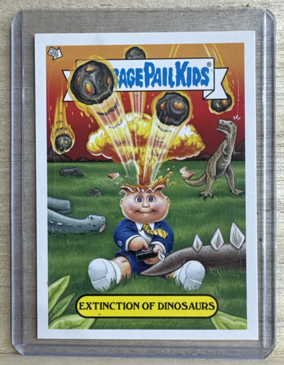 2012 Topps Garbage Pail Kids - Extinction of Dinosaurs