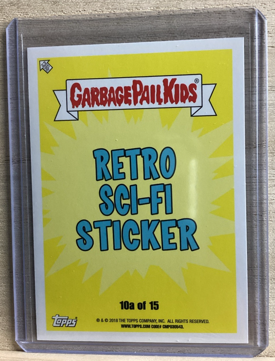 2018 Topps Garbage Pail Kids - Rippin Ripley - Green